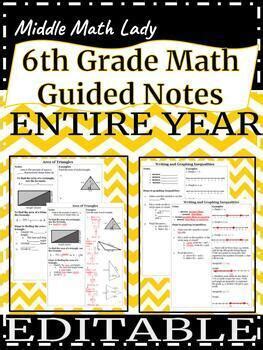 Image result for 6th Grade Math Notes
