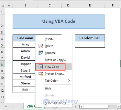 How to Select a Random Sample From a Excel Sheet 的图像结果