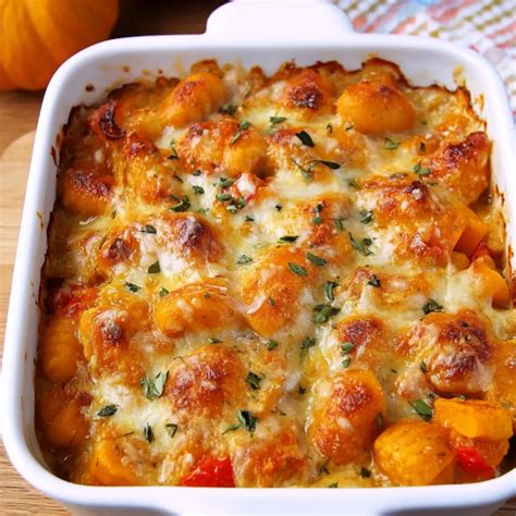 Gnocchi-Kürbis-Auflauf - Einfach, schnell und unglaublich lecker ...