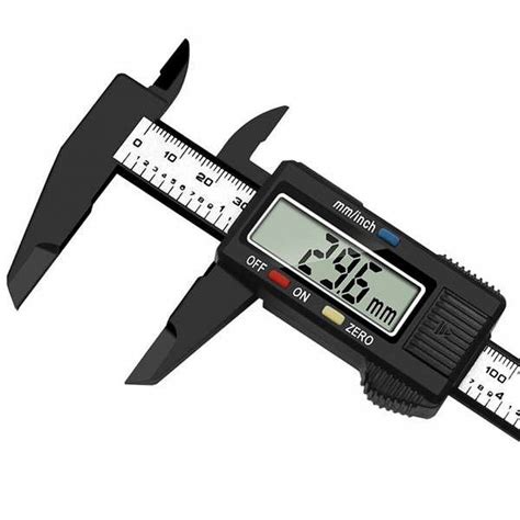 150mm/6Inch LCD Digital Electronic Carbon Fiber Vernier Caliper Gauge ...