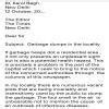 Write a letter to the editor of a newspaper on The impact of not ...