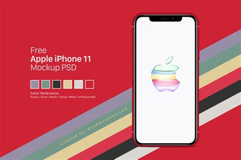 Free Apple iPhone 11 Mockup PSD - Good Mockups