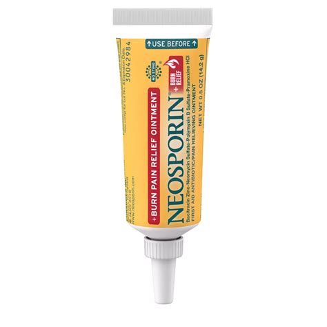 Neosporin Burn Relief & First-Aid Antibiotic Ointment - Shop Skin & scalp treatments at H-E-B