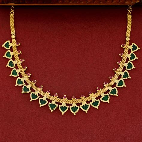 Dareena Half Pearl Neckpiece With Stud – Adore By Priyanka