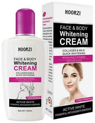HOORZI Face and Body Whitening Cream 120g Price in India - Buy HOORZI ...