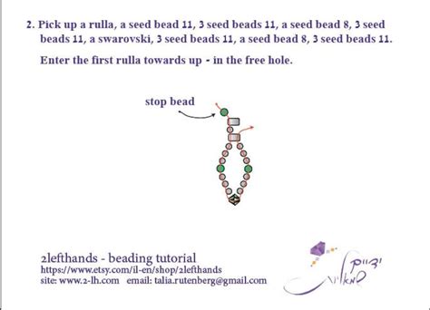 Netting Necklace Tutorial 的图像结果