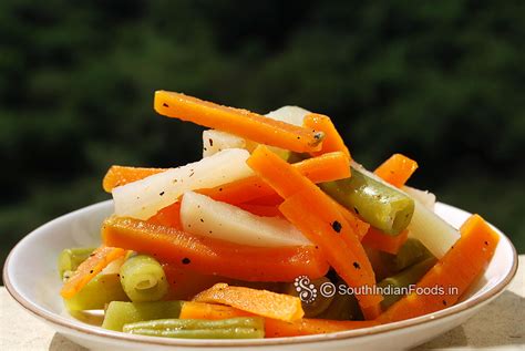 Potato carrot beans salad | Aloo Gajar salad