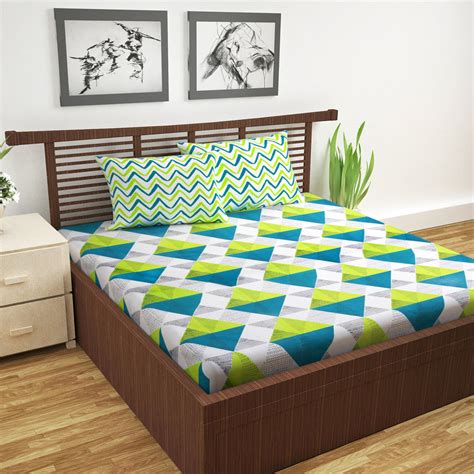 Double Bedsheet Cotton | 100% Cotton Double Bedsheets | Divine Casa