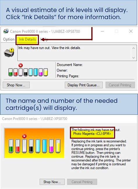 Image result for Check Ink Levels On Computer