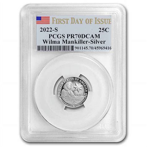 2022-S Wilma Mankiller Quarter Silver Proof PR-70 PCGS (FDI) - Walmart.com