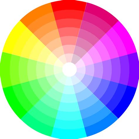 Color Wheel drawing free image download