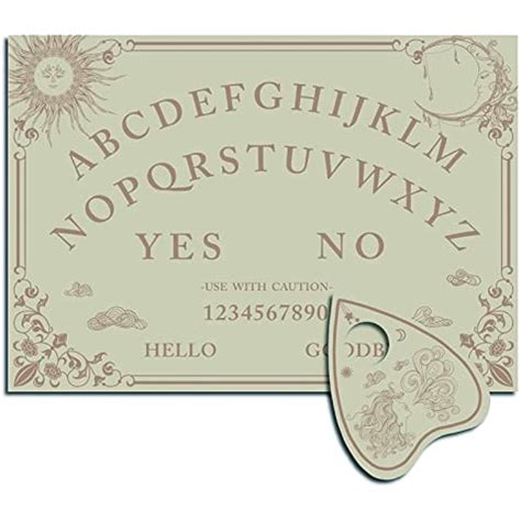 Wood Spirit Board Pendulum Board Wooden Talking Boards with Planchette ...