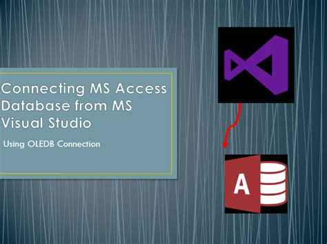 Visual Studio 2019 Connect to Access Database 的图像结果