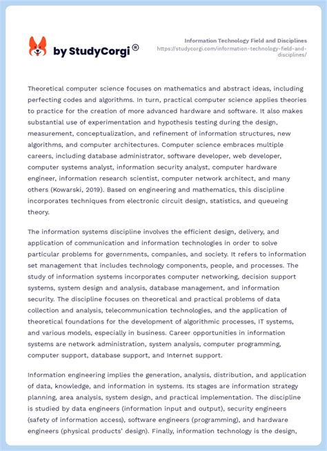 Information Technology Field 的图像结果