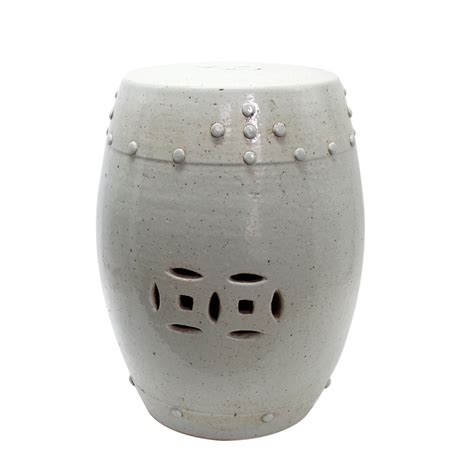 Legend of Asia Large Vintage Garden Stool | Wayfair