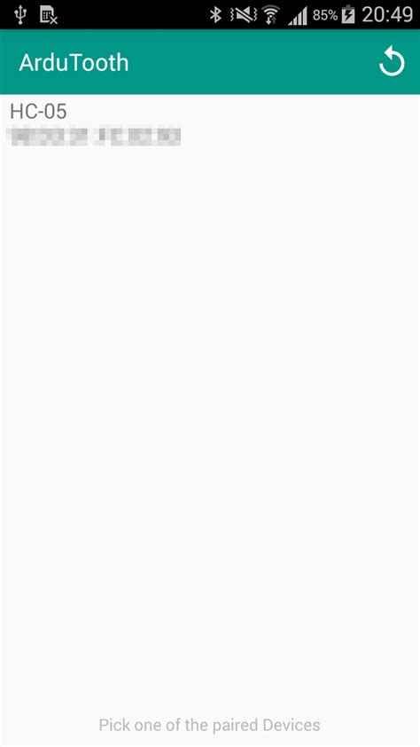 Bluetooth Android Studio App to Receive Data From Arduino 的图像结果
