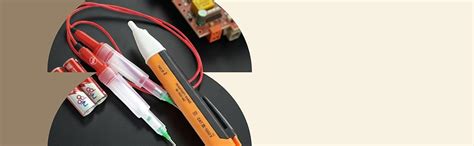 Continuity Tester & Non-Contact Voltage Detector Pen with LED Light ...
