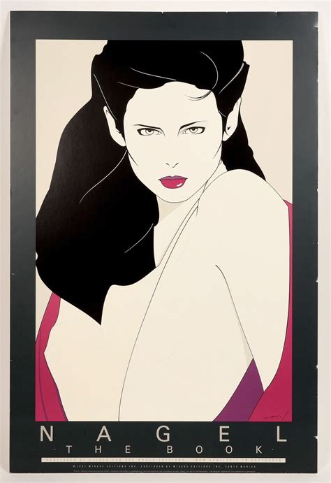 Patrick Nagel "The Book" Lady Poster, 1981 [188426] - Holabird Western ...