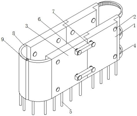 一种水闸闸墩加固结构的制作方法_2