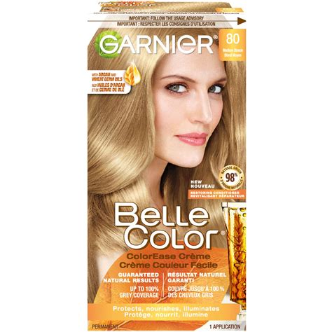 Garnier Belle Color Chestnut Brown Hair Dye with Argan & Wheat Germ ...