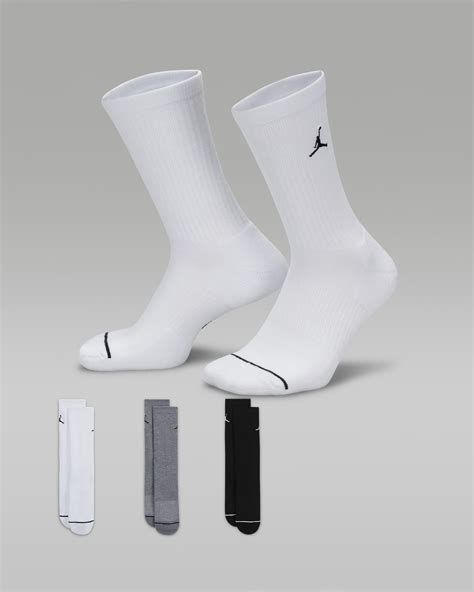 Jordan Everyday Crew Socks (3 pairs). Nike UK