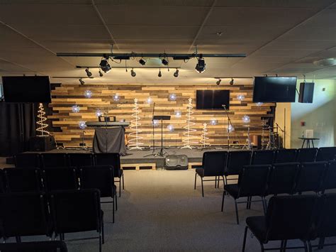 Church Christmas Stage Design