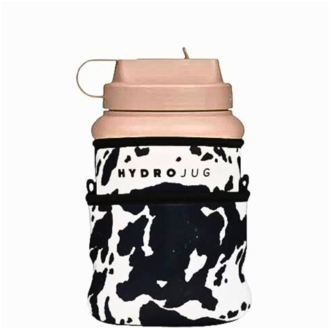 HydroJug Mini Bundle: 32oz Water Bottle Sleeve & Straw - Dishwasher ...