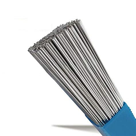 Silver Aluminium Welding Brazing Rods Wire Low Temperature 2.4mm * 500 ...