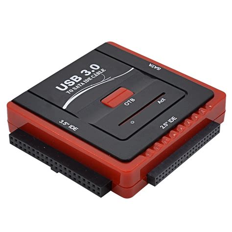 USB 2.0 para IDE SATA S-ATA 2.5 3.5 HD HDD Adaptador de disco rígido ...