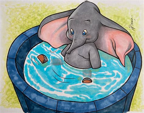 Image result for Dumbo Stuck Pushing deviantART