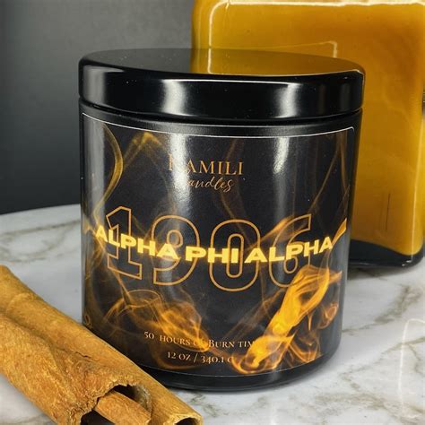 Ice Cold Brothas Candle (Alpha Phi Alpha Fraternity, Inc.) – Kamili Candles