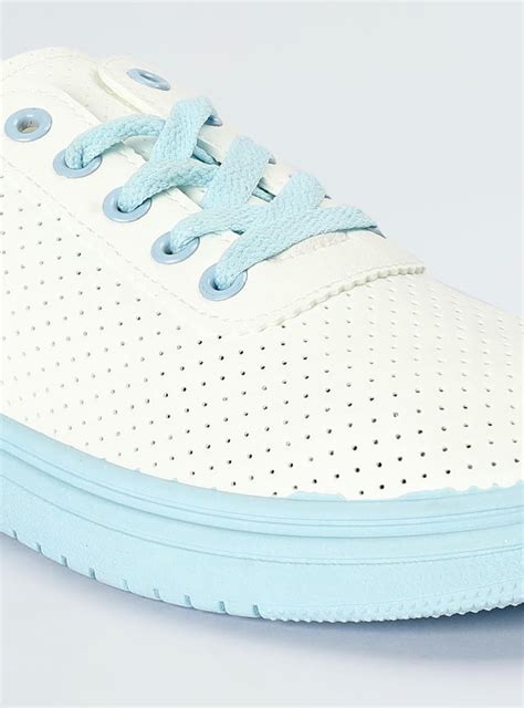 Buy Women Colourblocked Perforated Sneakers Online at just Rs. 999.0 ...