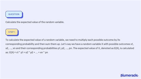 Image result for Expected Value of Random Variables