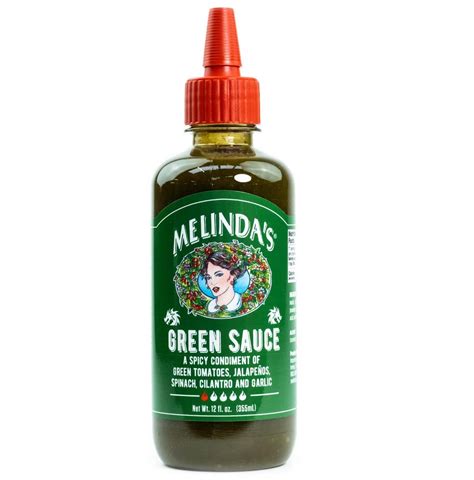 Melinda's Jalapeño, Spinach & Cilantro Hot Sauce - Heatsupply