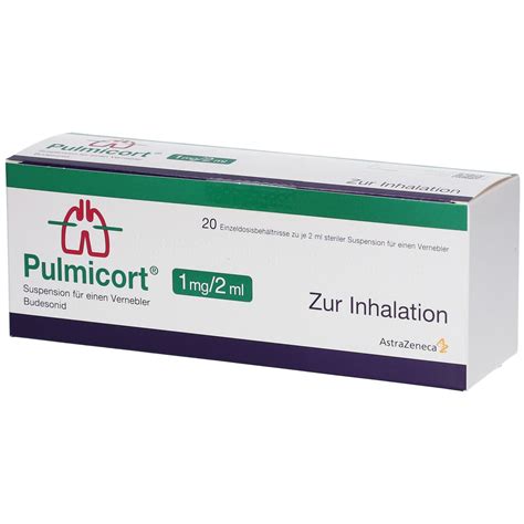 Pulmicort 1 mg/2 ml 20x2 ml mit dem E-Rezept kaufen - Shop Apotheke