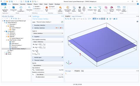 Image result for Heat Transfer Module in COMSOL
