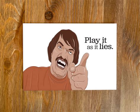 Happy Gilmore Mr. Larson play It as It Lies Fine Art Print Original ...