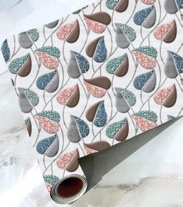 ALL DECORATIVE DESIGN 127 cm x 40 cm Waterproof Floral & Botanical ...