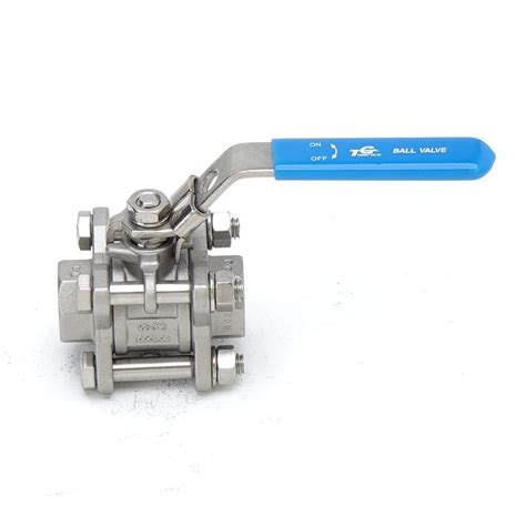TARGET VALVE A3TL 3-PC Type Ball Valve 316 Stainless Steel Full Port ...
