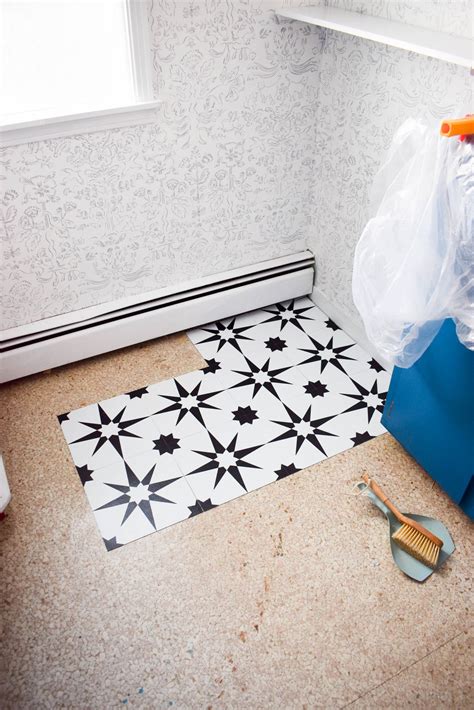 How to install peel and stick floor tile • PMQ for two