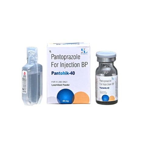 Pantohik 40 - Pantoprazole For Injection BP - Hikona Lifesciences