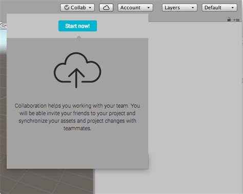 Unity Collaborate Tutorial 的图像结果