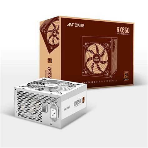 Amazon.in: Buy Ant Esports RX650 650 Watt 80 Plus Bronze Certified ...
