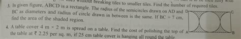 Pls answer...corectlyAnswers is 21 cm²Question 3 only.. - Brainly.in
