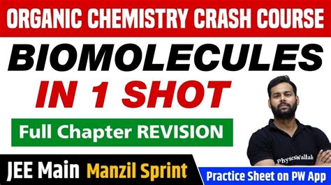 Image result for Class 12 Biomolecules One Shot Arvind Arora