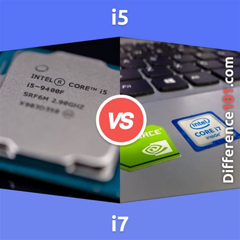 i5 vs. i7: 5 Key Differences, Pros & Cons, Examples | Difference 101