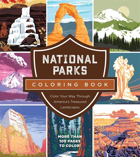 COLORING BOOK NATIONAL PARKS - 9780785842682