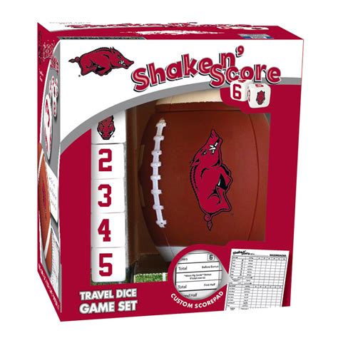Masterpieces Officially Licensed NCAA Arkansas Razorbacks Shake N ...