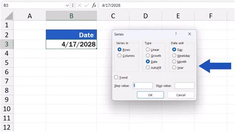 Image result for Excel AutoFill Dates