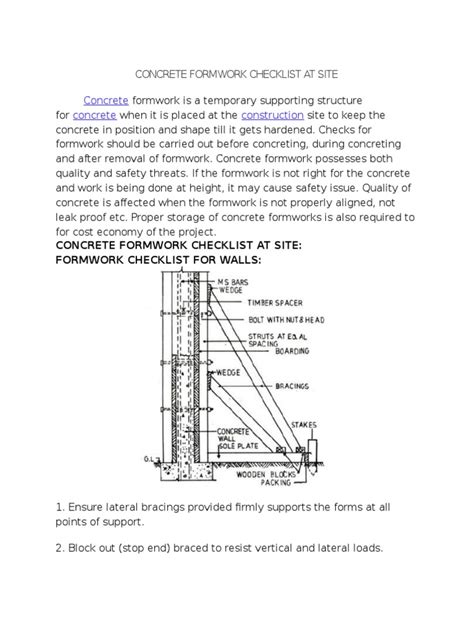 Form Work Checklist 的图像结果